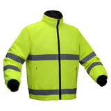 Nylon Waterproof Fleece Parka with Reflective Tape