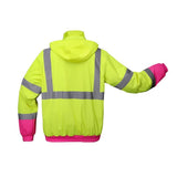 Class 3 Pink Two-Tone Winter Bomber Jacket