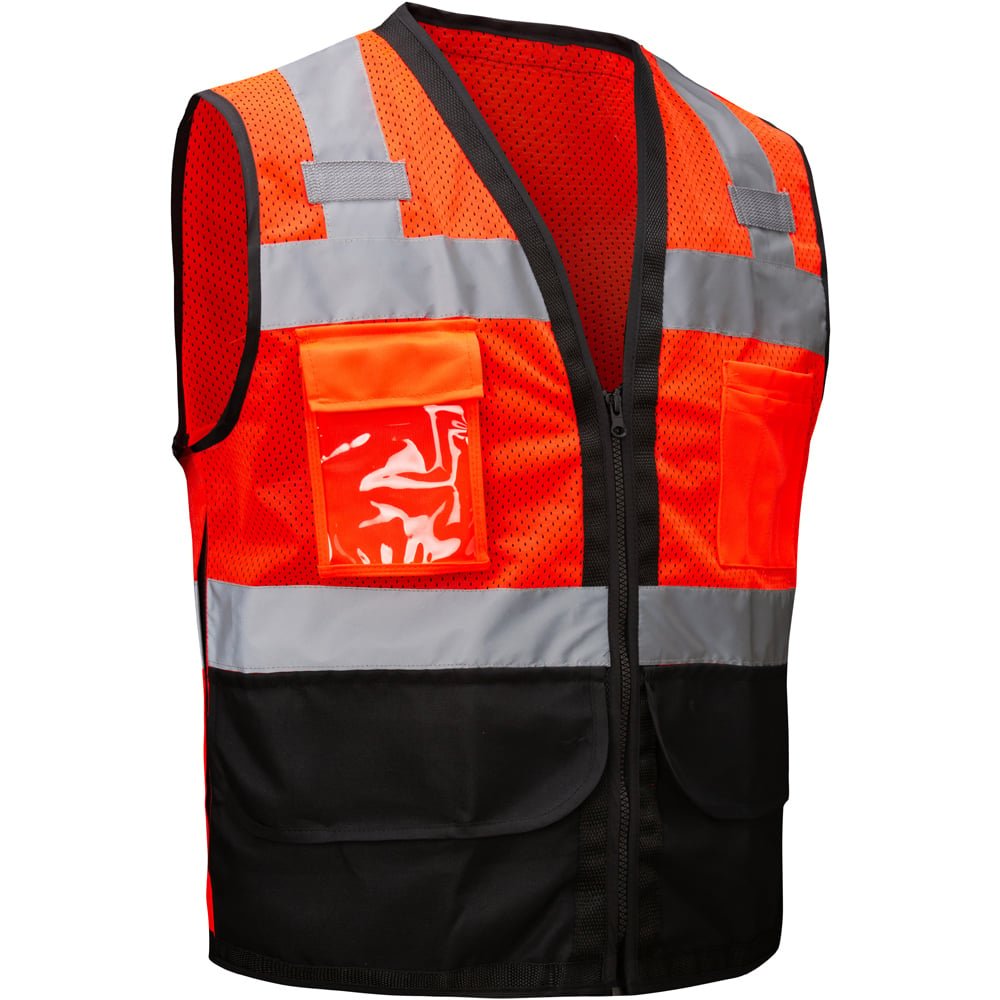 Premium Heavy Duty Surveyor Safety Vest With 6 Pockets - Gorvex.com