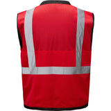 Premium Heavy Duty Surveyor Safety Vest With 6 Pockets - Gorvex.com