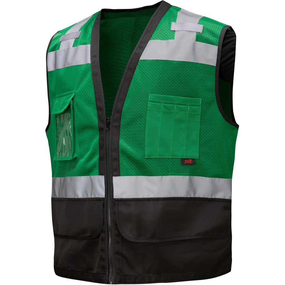 Premium Heavy Duty Surveyor Safety Vest With 6 Pockets - Gorvex.com