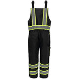 Premium Two - Tone Hi - Vis Winter Bib with Quilted Lining, Class E - Gorvex.com