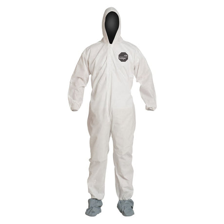 PB122S ProShield® Coverall with Hood Elastic Wrist & Boot, M - 5XL, 1 case (25 pieces)