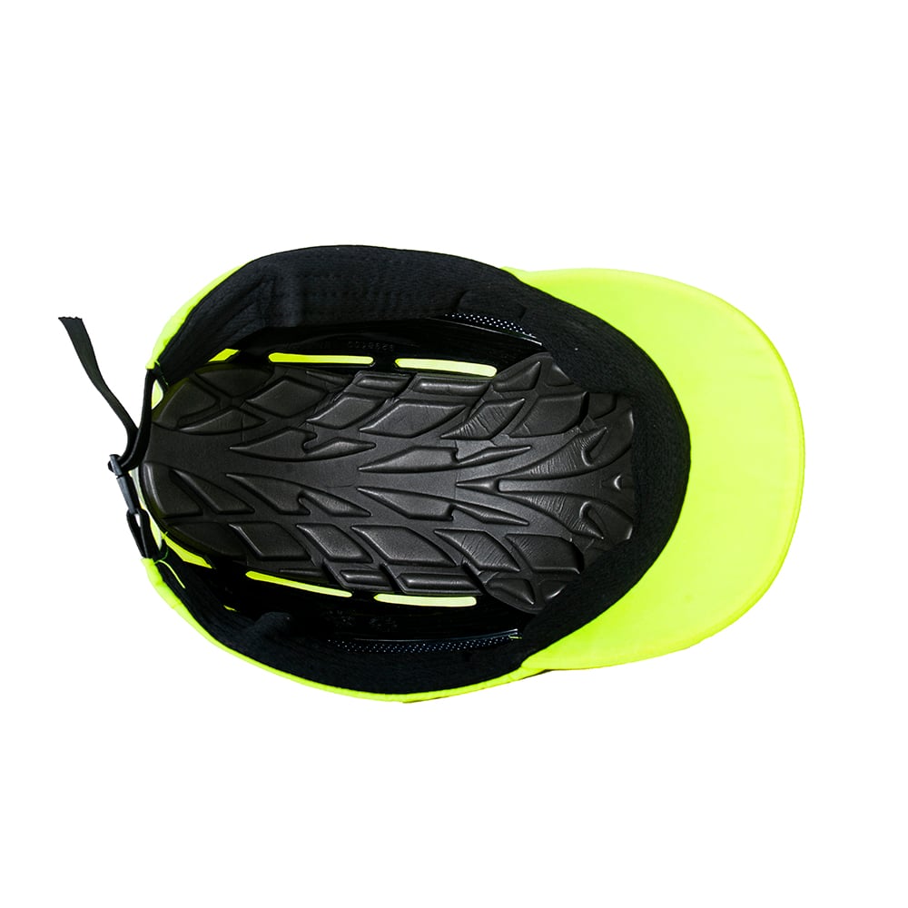 Portwest PS59 AirTech Hi Vis Bump Cap with Buckle Adjustment, Hi Vis Yellow