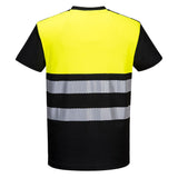 Portwest PW311 PW3 Hi-Vis Two-Tone T-Shirt with Segmented Tape