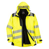 Portwest PW365 PW3 Series Hi Vis 3-in-1 Jacket with 7 Pockets