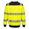 Portwest PW379 PW3 Class 3 Hi-Vis Sweatshirt with Segmented Tape