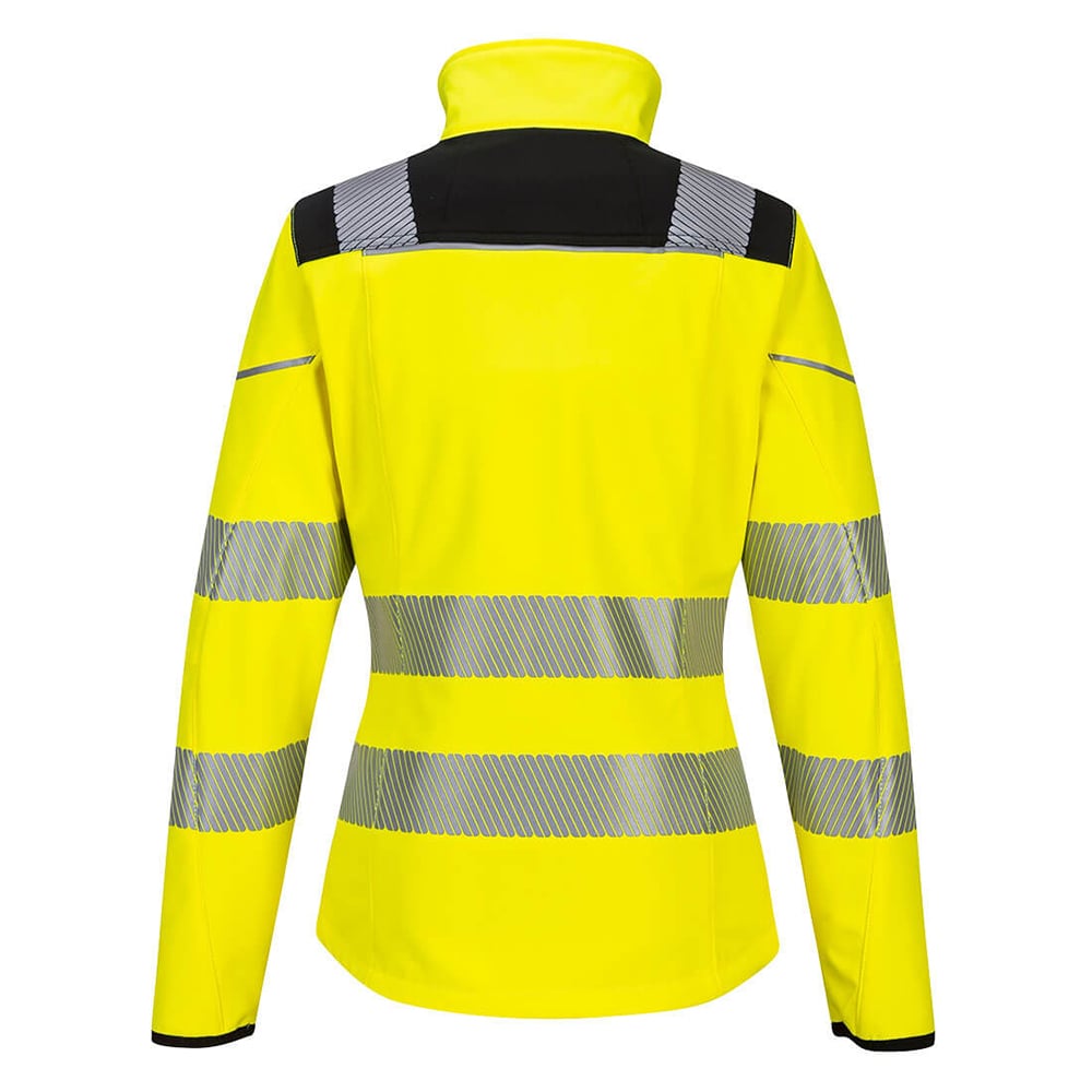 Portwest PW381 PW3 Women's Hi-Vis Contrast Softshell Jacket