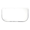 Portwest PW99 Replacement Shield Plus Visor for PW96 Browguard Support, Clear