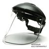 Pyramex Aluminum Bound Polycarbonate Face Shield S1040 - Gorvex.com