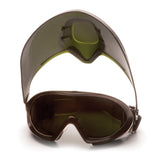 Pyramex Capstone Tinted Face Shield IR3 and IR5 - Gorvex.com