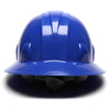 Pyramex Full Brim Hard Hat, 6 Pt Ratchet Suspension - Gorvex.com