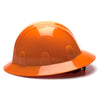 Pyramex Full Brim Hard Hat, 6 Pt Ratchet Suspension - Gorvex.com