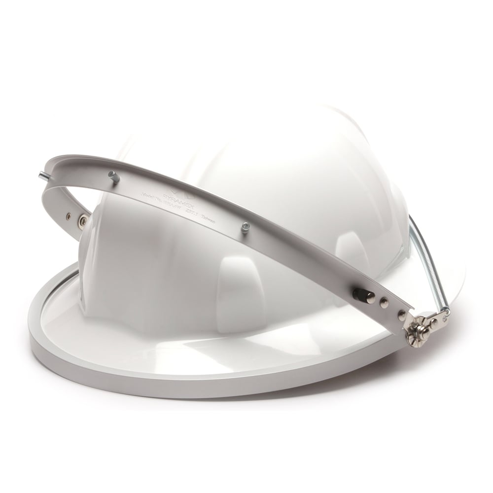 Pyramex Full Brim Hard Hat Aluminum Adapter HHAAW - Gorvex.com