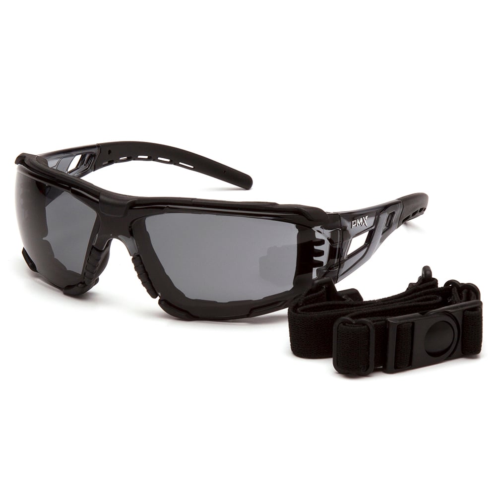 Pyramex Fyxate Safety Glasses with Foam Padding, 1 pair - Gorvex.com