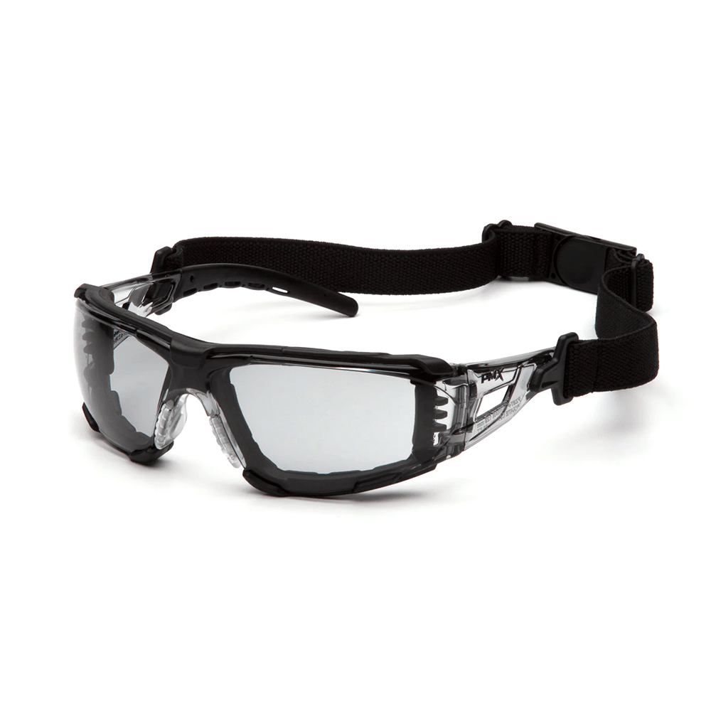 Pyramex Fyxate Safety Glasses with Foam Padding, 1 pair - Gorvex.com