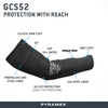 Pyramex GCS52 HPPE A5 Cut 16" Sleeve with Elastic Cuff - Gorvex.com