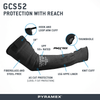 Pyramex GCS52 HPPE A5 Cut 18" Sleeve with Hook & Loop Cuff & Thumbhole - Gorvex.com