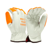 Pyramex GL2002KF Value Grain Cowhide Hi - Vis Insulated Driver Gloves, 1 pair - Gorvex.com