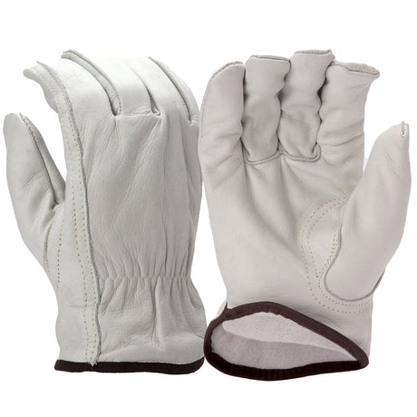 Pyramex GL2006K Value Cow Keystone Thumb Insulated Leather Driver, 1 pair - Gorvex.com