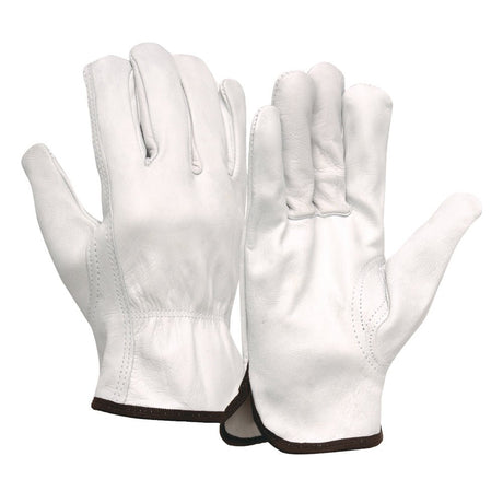 Pyramex GL3001K Select Grain Goatskin Keystone Thumb Driver Gloves, 1 pair - Gorvex.com