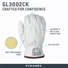 Pyramex GL3002CK Premium A4 Cut Arc Flash Goatskin Driver Gloves, 1 pair - Gorvex.com