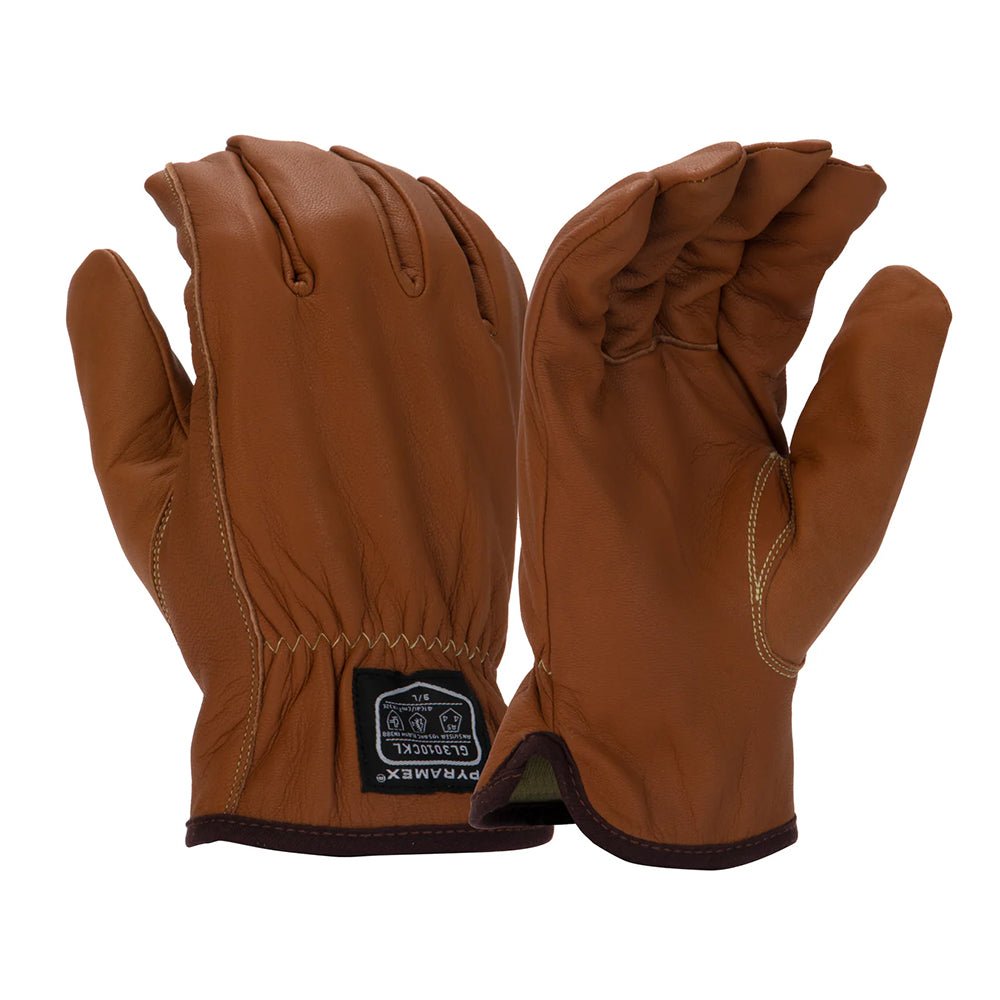 Pyramex GL3010CK Premium Arc Flash A5 Cut Goatskin Driver Gloves, 1 pair - Gorvex.com