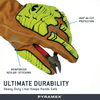Pyramex GL4004CKB Premium Hi - Vis A6 Cut Impact Level 2 Pigskin Driver Gloves, 1 pair - Gorvex.com