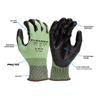 Pyramex GL407C A4 Cut PU Palm Coated Gloves with PMXTECK Material, 1 pair - Gorvex.com