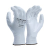 Pyramex GL409 PU Palm Coated 18 mil Low - Lint Work Gloves, 1 pair - Gorvex.com
