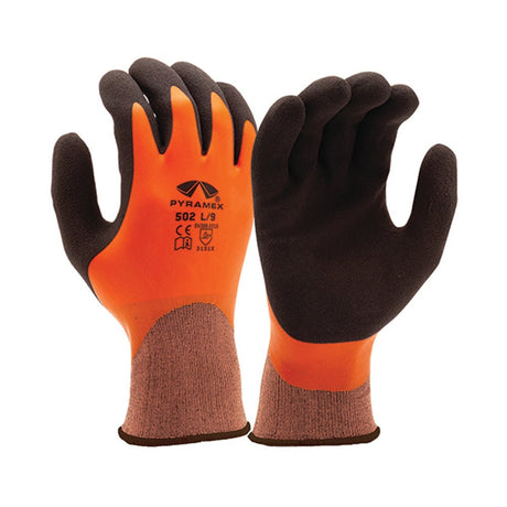 Pyramex GL502 Series Waterproof Sandy & Smooth Latex Gloves, 1 pair - Gorvex.com