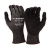 Pyramex GL603DPC5 A4 Cut Micro - Foam Nitrile Dotted Palm Gloves with PMXTECK, 1 pair - Gorvex.com