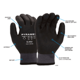 Pyramex GL902 A2 Cut Insulated Full HPT Coated Work Gloves, 1 pair - Gorvex.com
