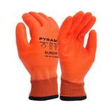 Pyramex GL902HV Hi - Vis A2 Cut Insulated Full HPT Coated Work Gloves, 1 pair - Gorvex.com