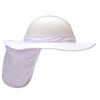 Pyramex HPSHADE Cooling Hard Hat Brim with Neck Shade - Gorvex.com