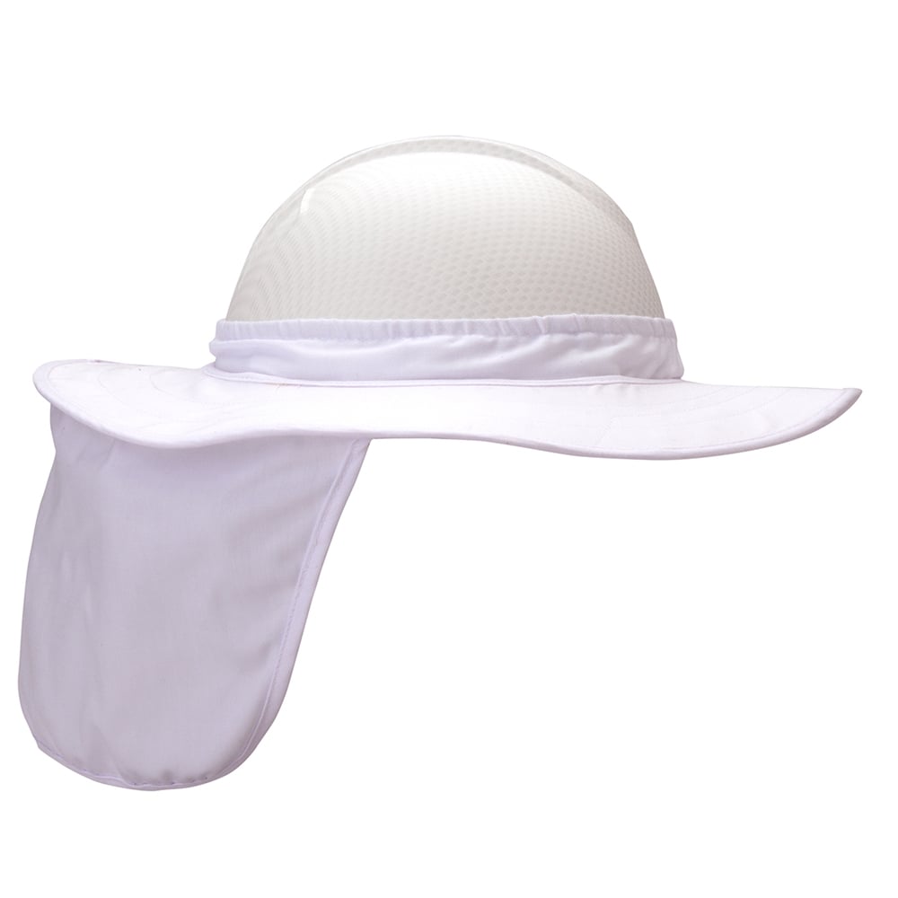 Pyramex HPSHADE Cooling Hard Hat Brim with Neck Shade - Gorvex.com