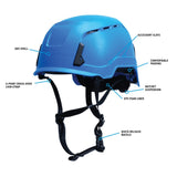 Pyramex HPT26 SL T2™ Series Type II Class E Non - Vented Hard Hat - Gorvex.com