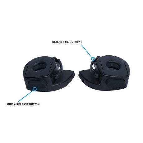 Pyramex HPT2CLIPS SL T2™ Series Replacement Visor Clips - Gorvex.com