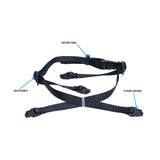 Pyramex HPT2RSTRAP SL T2™ Series Replacement 4 - Point Chin Strap - Gorvex.com