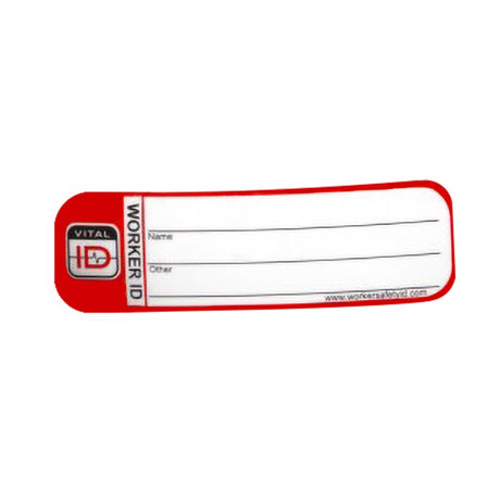 Pyramex ID Stickers for Hard Hats, 1 sheet (12 stickers) - Gorvex.com