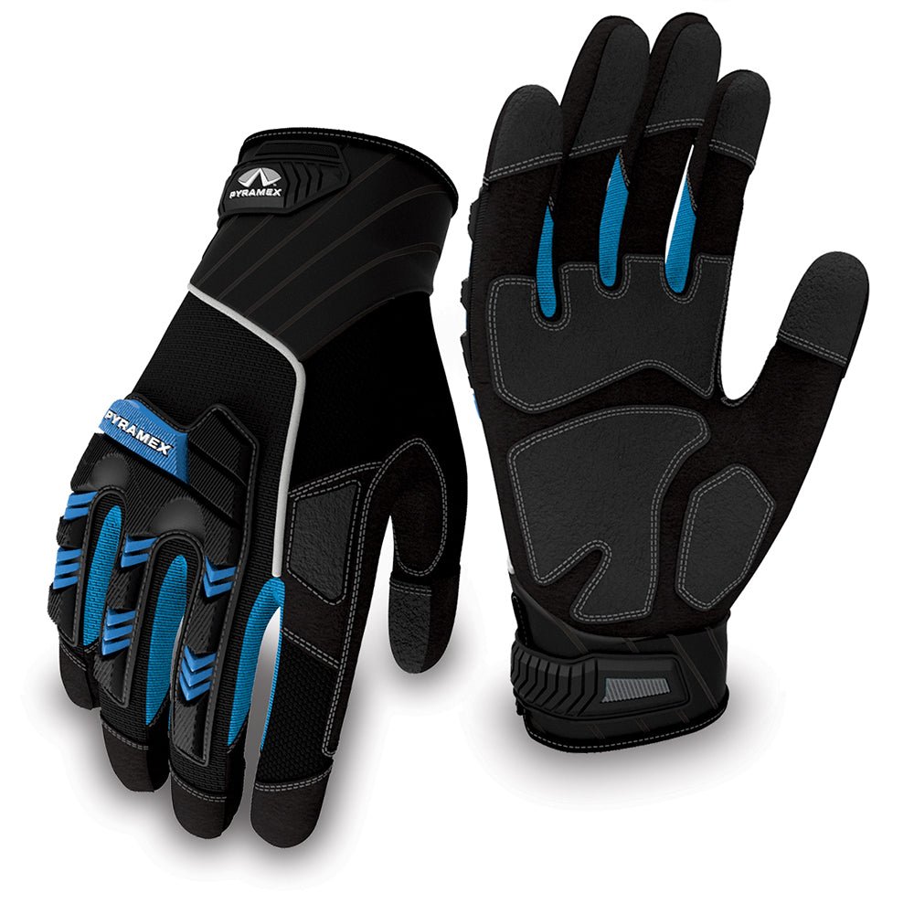 Pyramex Impact Series Gloves, GL201 Series, 1 pair - Gorvex.com