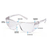 Pyramex Legacy Frameless Safety Glasses, 1 pair - Gorvex.com