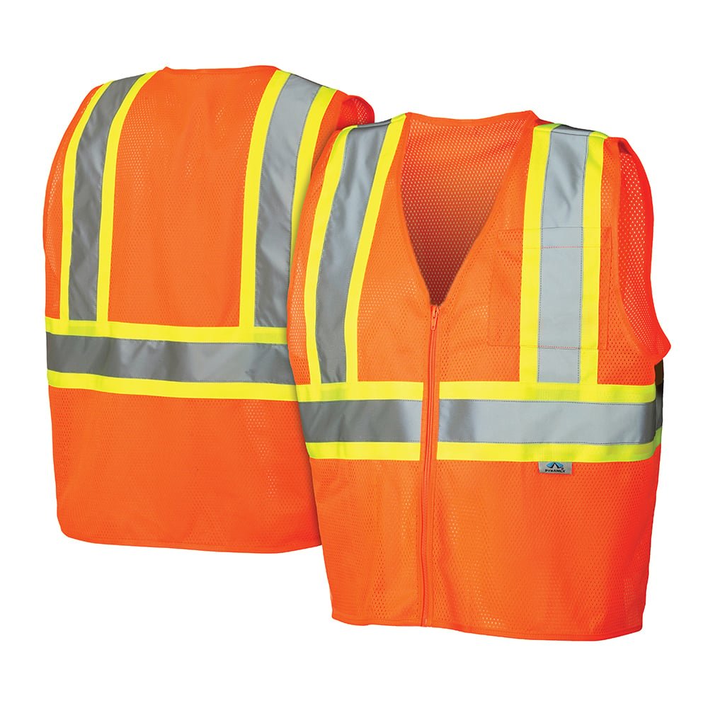 Pyramex Lumen - X Hi - Vis Vest RVZ22 Self Extinguishing Series - Gorvex.com