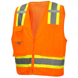 Pyramex Lumen - X Hi - Vis Vest RVZ24 Self Extinguishing Series - Gorvex.com