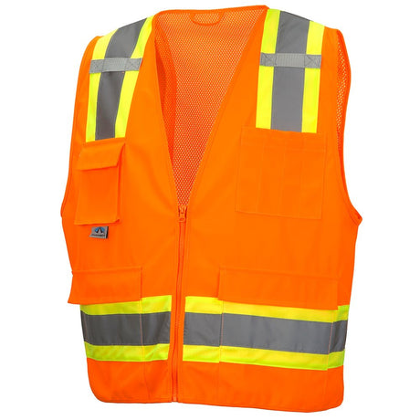 Pyramex Lumen - X Hi - Vis Vest RVZ24 Self Extinguishing Series - Gorvex.com