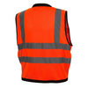 Pyramex Lumen - X Hi - Vis Vest with 5 Black Trim RVMS28 Series - Gorvex.com