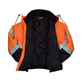 Pyramex Lumen - X RJ32 Series Hi - Vis Lime Bomber Jacket - Gorvex.com