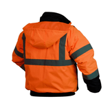 Pyramex Lumen - X RJ32 Series Hi - Vis Lime Bomber Jacket - Gorvex.com