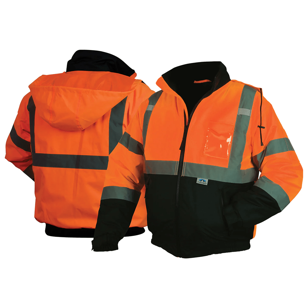 Pyramex Lumen - X RJ32 Series Hi - Vis Lime Bomber Jacket - Gorvex.com