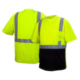 Pyramex Lumen - X RTS21B Series Hi - Vis T-Shirt with Black Bottom - Gorvex.com